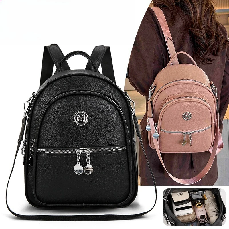 Wear-resistant PU leather women's backpack, lightweight, wear-resistant and multi-functional casual backpack
Wear-resistant PU leather women's backpack, lightweight, wear-resistant and multi-functional casual backpack