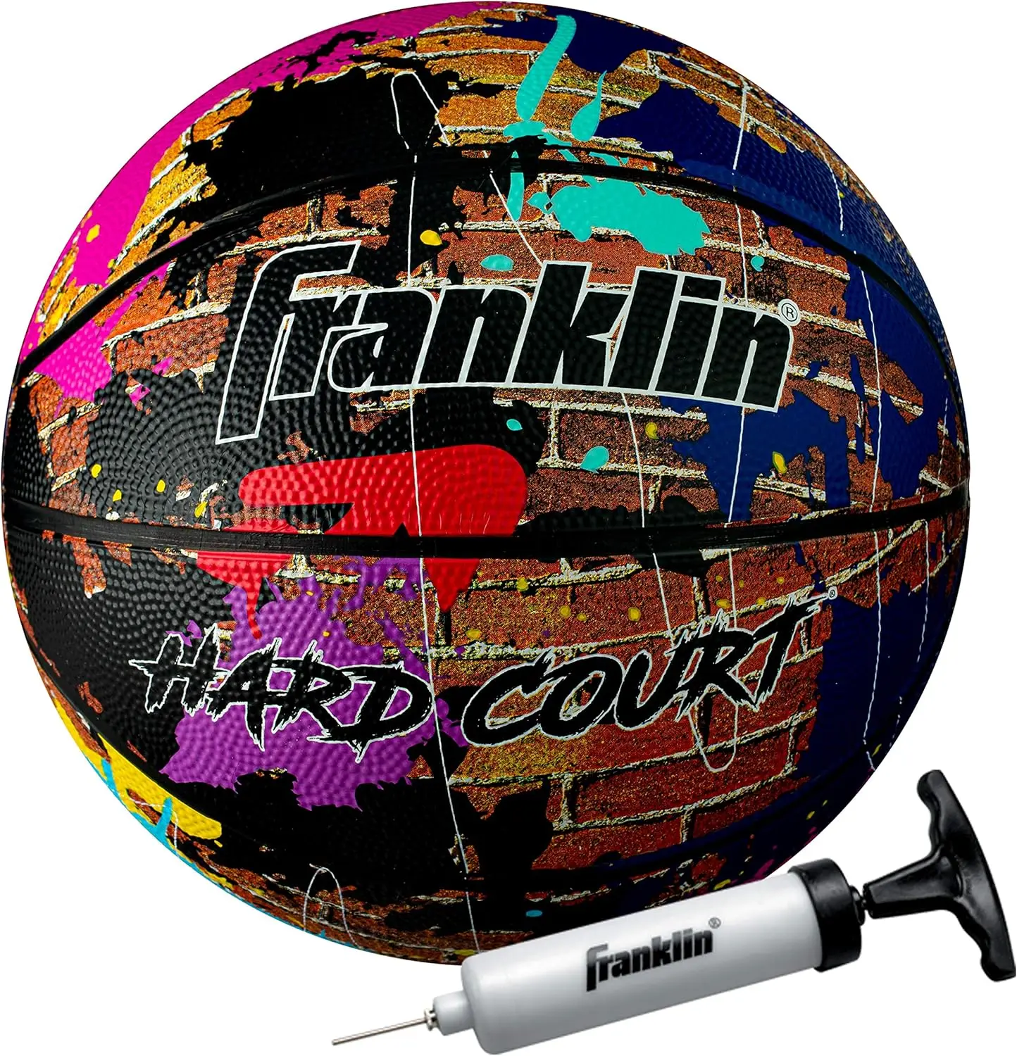 Official Size 29.5" Indoor/Outdoor Basketball - Durable Rubber, Advanced Grip, Air Pump Included
Official Size 29.5" Indoor/Outdoor Basketball - Durable Rubber, Advanced Grip, Air Pump Included