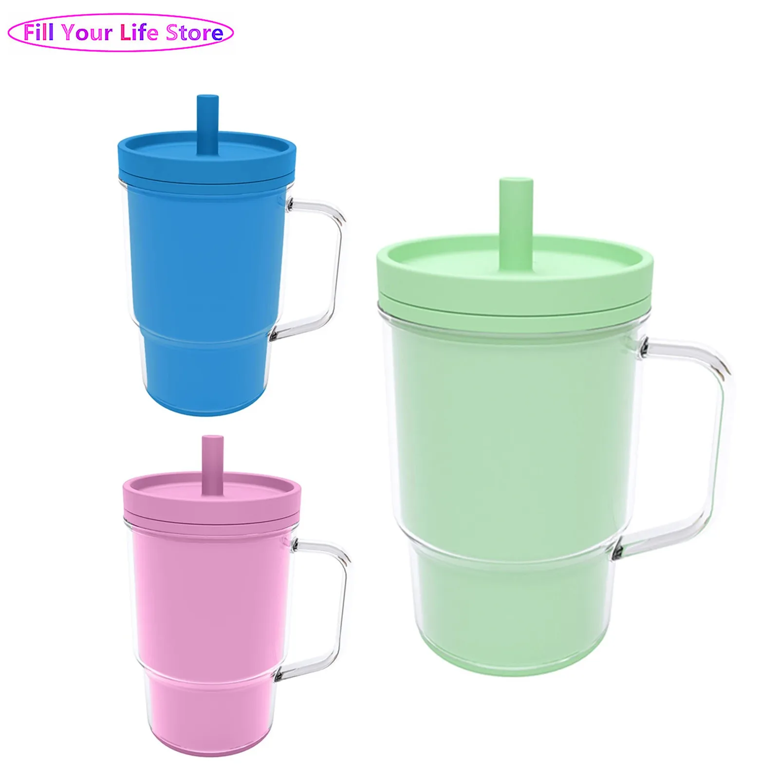 Kids Food Grade Water Bottle Large Capacity Reusable Silicone Anti-hot Anti-drop Leakage Resistance Straw Cup for Daily
Kids Food Grade Water Bottle Large Capacity Reusable Silicone Anti-hot Anti-drop Leakage Resistance Straw Cup for Daily