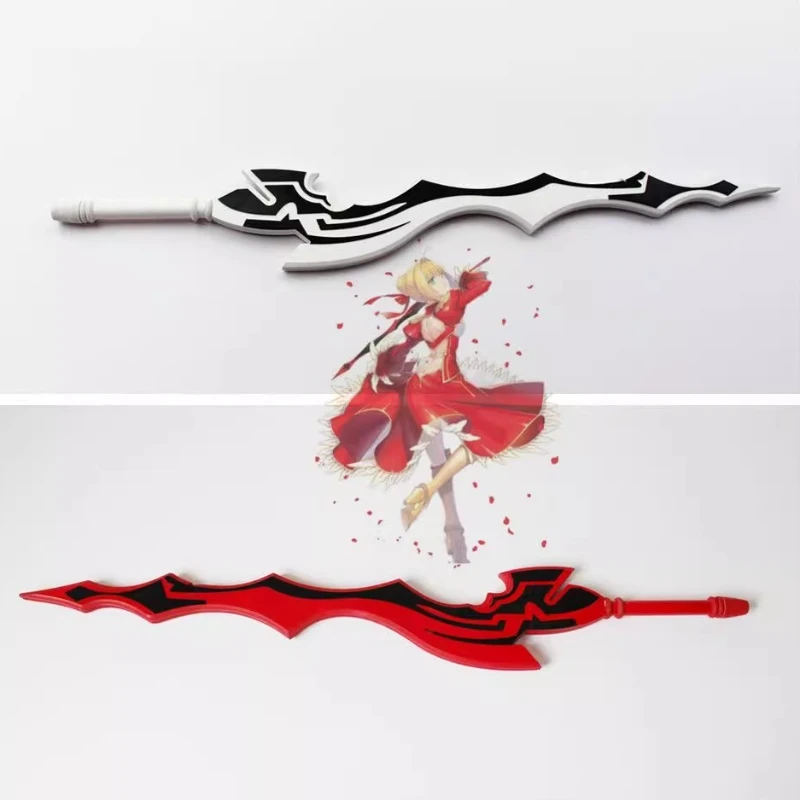 110cm Cosplay Accessories Shows Costume Party Props Ate/EXTRA Last Encore Saber Nero Red Sword Model Anime Gift
110cm Cosplay Accessories Shows Costume Party Props Ate/EXTRA Last Encore Saber Nero Red Sword Model Anime Gift