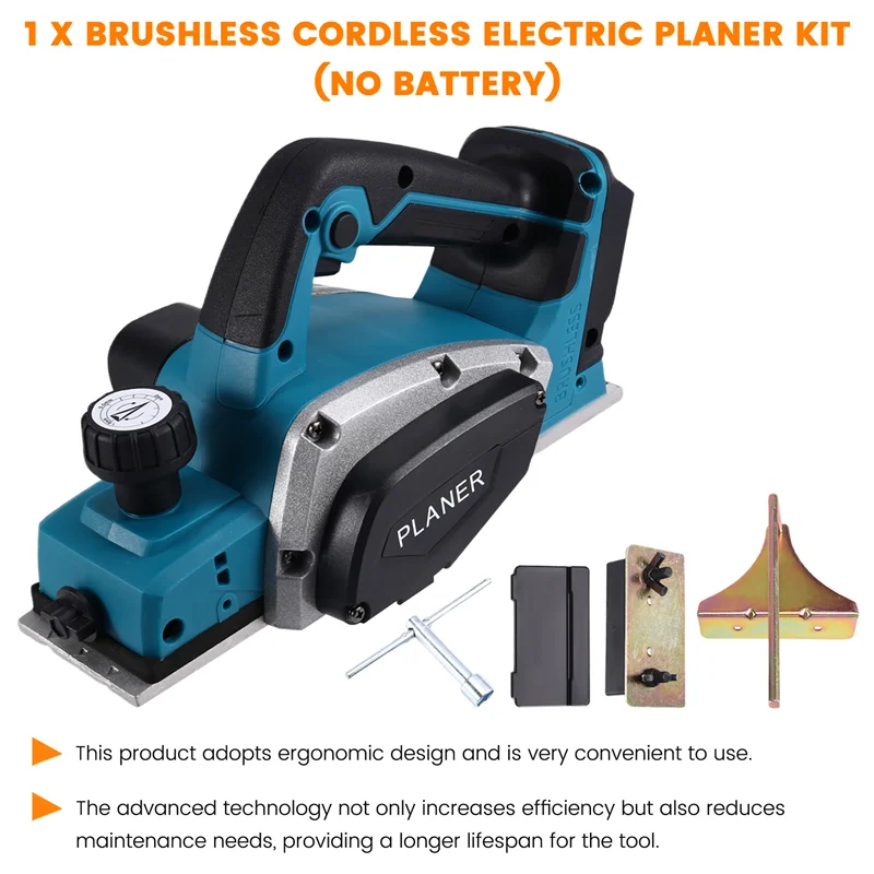 【Flash Sale】For 18V Rechargeable Lithium Battery Powered Handheld Woodworking Tool Brushless Cordless Electric Planer
【Flash Sale】For 18V Rechargeable Lithium Battery Powered Handheld Woodworking Tool Brushless Cordless Electric Planer