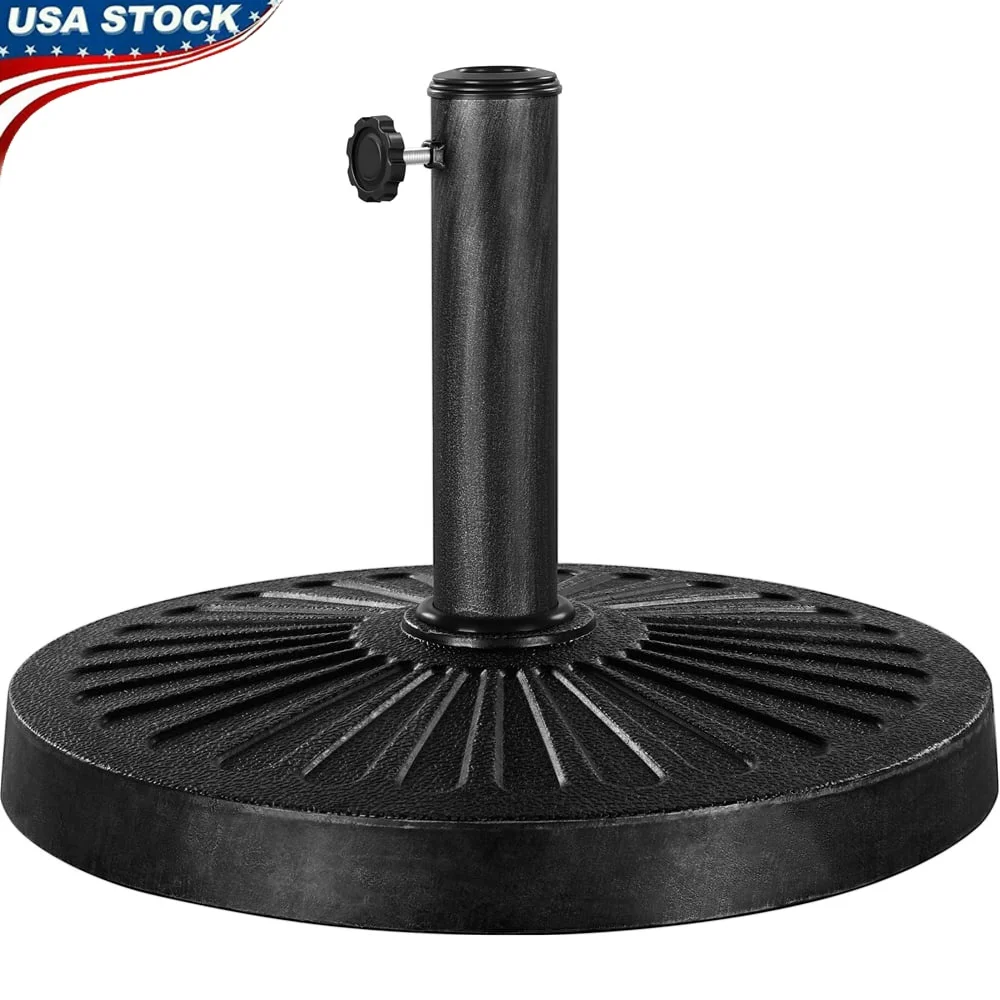 Outdoor Patio Umbrella Base Heavy Duty Resin Stand Non-Skid Design Compatible with 1.5 1.9 Inch Poles Durable All-Weather Use
Outdoor Patio Umbrella Base Heavy Duty Resin Stand Non-Skid Design Compatible with 1.5 1.9 Inch Poles Durable All-Weather Use