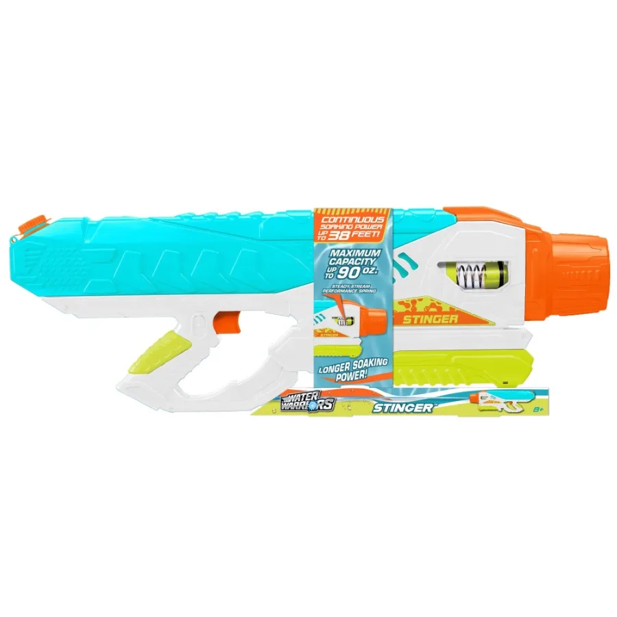Stinger 90 oz Water Blaster Outdoor Water Toy Ages 8+
Stinger 90 oz Water Blaster Outdoor Water Toy Ages 8+