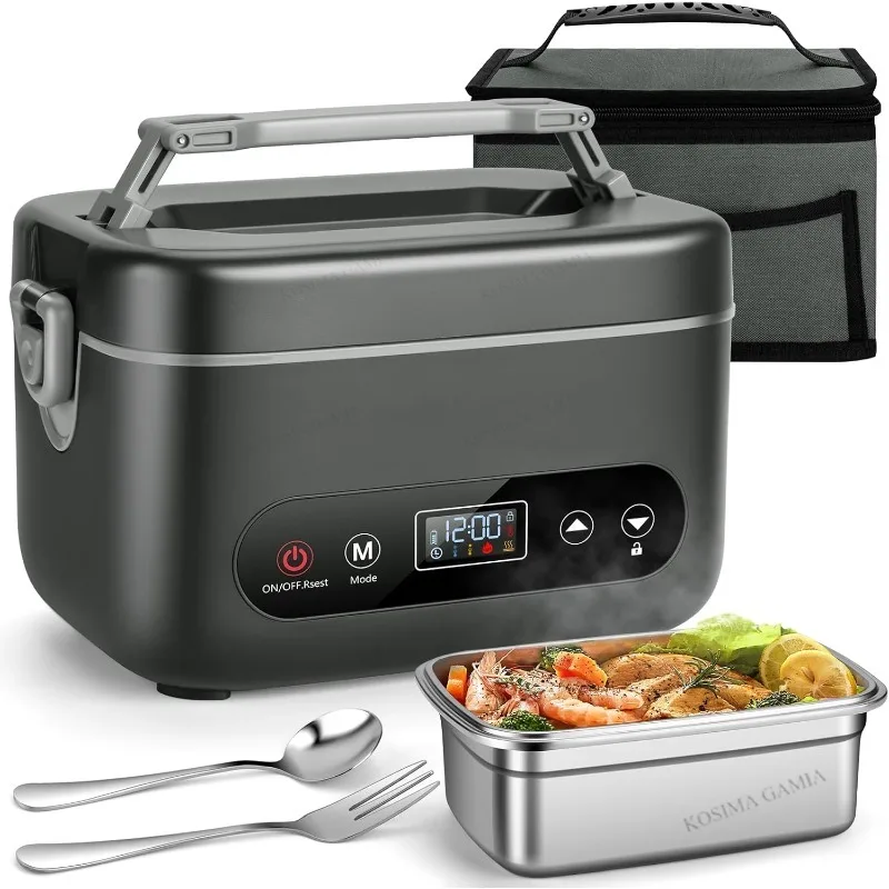 Portable Cordless Electric Heating Lunch Box, 5-layer Intelligent Temperature Control, Stainless Steel Food Warmer, Lunch Box
Portable Cordless Electric Heating Lunch Box, 5-layer Intelligent Temperature Control, Stainless Steel Food Warmer, Lunch Box