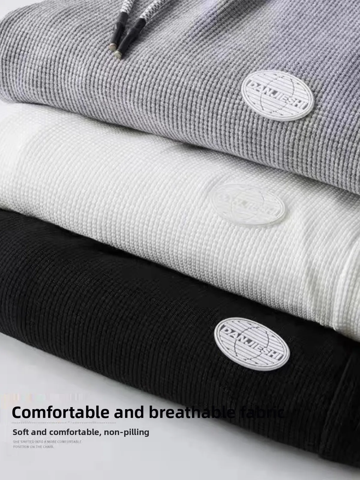 Men's Casual Work Pants Wear-Resistant Loose Fit Low Waist Nine Points Youth Trendy Trousers for Office And Labor
Men's Casual Work Pants Wear-Resistant Loose Fit Low Waist Nine Points Youth Trendy Trousers for Office And Labor