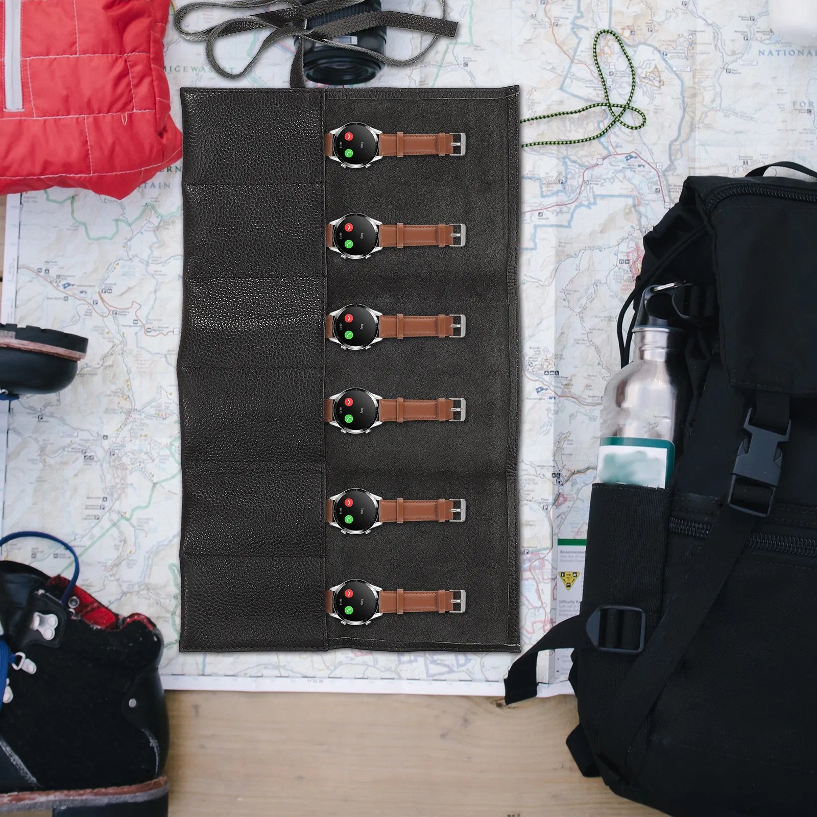 Портативная сумка-органайзер для хранения часов, дорожный чехол для безопасной перевозки нескольких часов, дорожный футляр для часов
Портативная сумка-органайзер для хранения часов, дорожный чехол для безопасной перевозки нескольких часов, дорожный футляр для часов