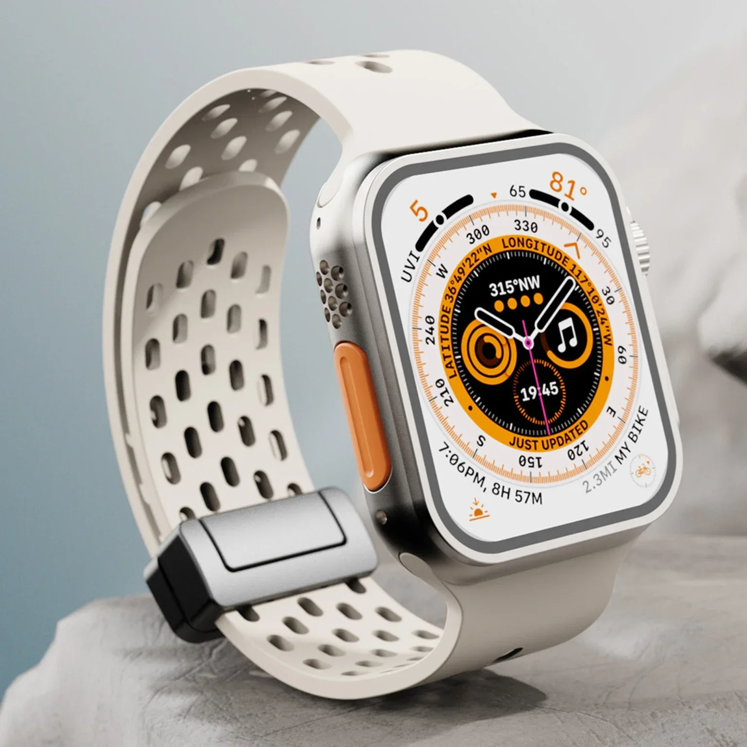 Magnetic Strap for Apple Watch Ultra 2/1 Band 49mm 46mm 45 44 42 41mm 38mm Silicone Bracelet Correa IWatch Series 10 9 8 7 6 SE
Magnetic Strap for Apple Watch Ultra 2/1 Band 49mm 46mm 45 44 42 41mm 38mm Silicone Bracelet Correa IWatch Series 10 9 8 7 6 SE