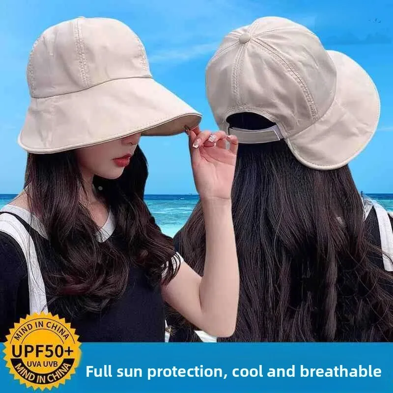Women's Fishing Cap Spring Summer Autumn New Style Sun Protection Hat Face Covering Versatile Duckbill Cap Korean Version
Women's Fishing Cap Spring Summer Autumn New Style Sun Protection Hat Face Covering Versatile Duckbill Cap Korean Version