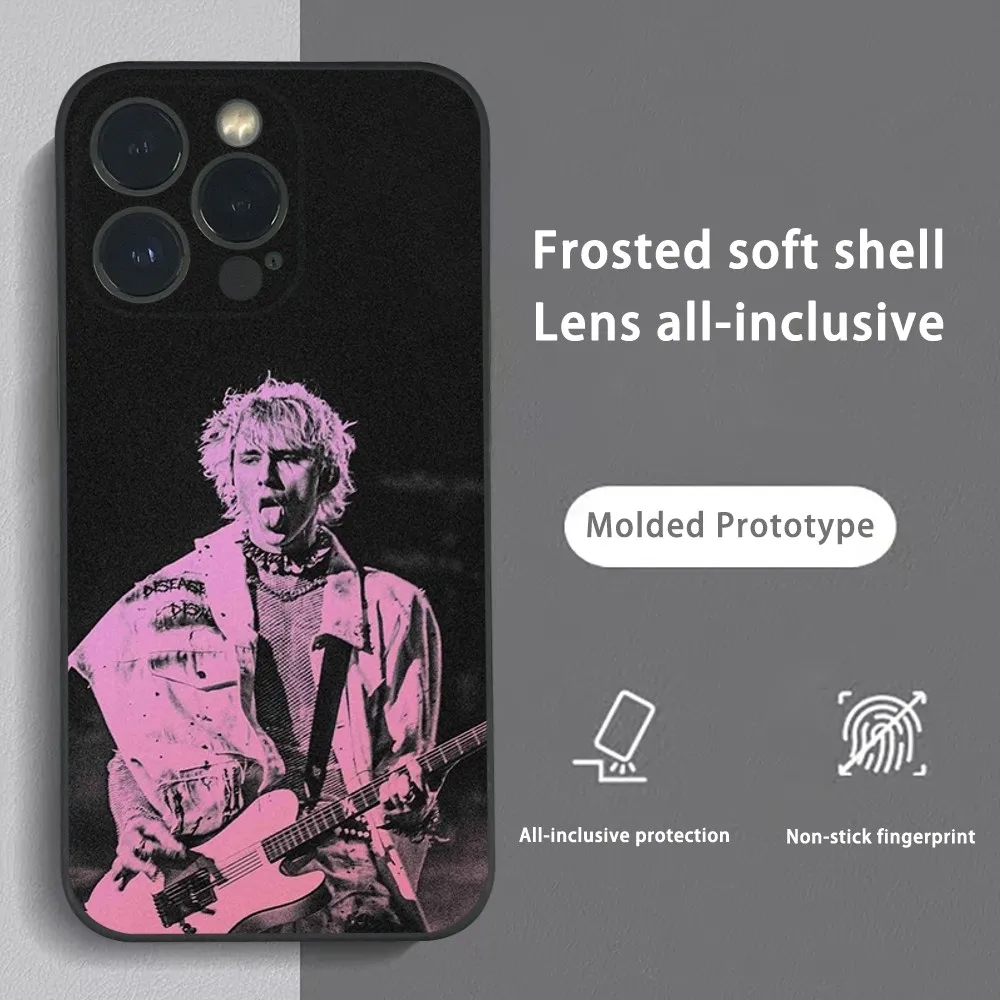 MGK M-Machine-Gun-n Kelly Phone Case For iPhone 15 14 13 12 11 Pro Xs Max Mini XR X 78 Plus Black Frosted Soft Shell Funda
MGK M-Machine-Gun-n Kelly Phone Case For iPhone 15 14 13 12 11 Pro Xs Max Mini XR X 78 Plus Black Frosted Soft Shell Funda