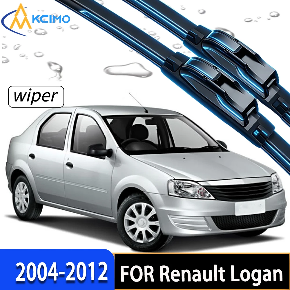 Noiseless Front Windscreen Wiper Blades with Flexible Rubber, Direct Fit for Renault Logan 2004-2012
Noiseless Front Windscreen Wiper Blades with Flexible Rubber, Direct Fit for Renault Logan 2004-2012