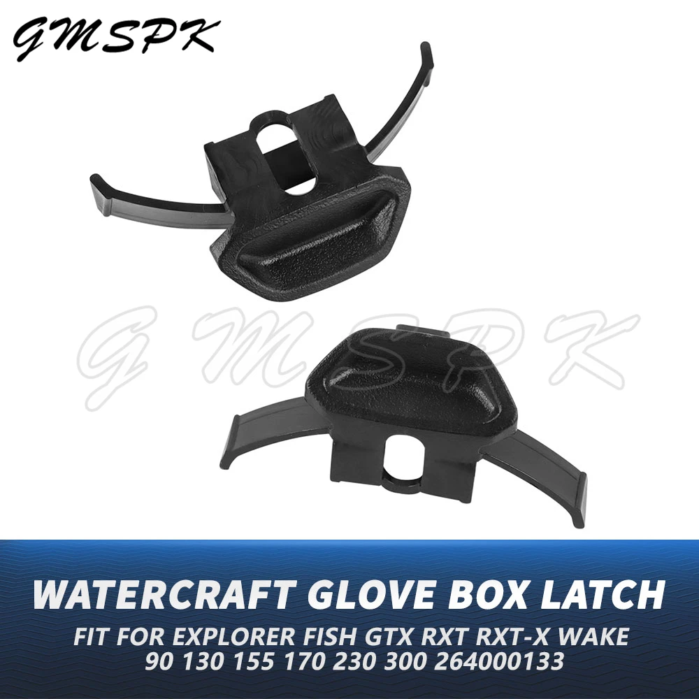 2PCS Watercraft Glove Box Latch 264000133 Fit for Sea-Doo GTX RXT GTR GTI SE RXP RXT X/XRS WAKE FISH PRO 90 130 155 170 230 300
2PCS Watercraft Glove Box Latch 264000133 Fit for Sea-Doo GTX RXT GTR GTI SE RXP RXT X/XRS WAKE FISH PRO 90 130 155 170 230 300