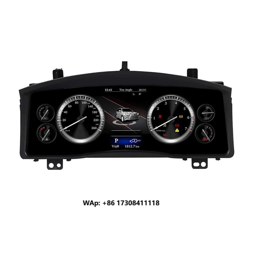 Car Gauges LCD Dashboard Digital Instrument Cluster Multifunction Speedometer for Land Cruiser 2008-2022
Car Gauges LCD Dashboard Digital Instrument Cluster Multifunction Speedometer for Land Cruiser 2008-2022