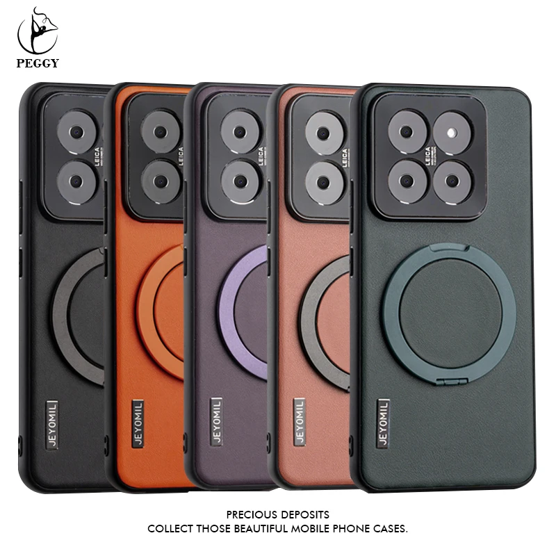 For Xiaomi 14 Pro 13 Pro Ultra Leather 360 °Rotating Stand Phone Case for Magsafe Wireless Charging Magnetic Holder Phone Covers
For Xiaomi 14 Pro 13 Pro Ultra Leather 360 °Rotating Stand Phone Case for Magsafe Wireless Charging Magnetic Holder Phone Covers