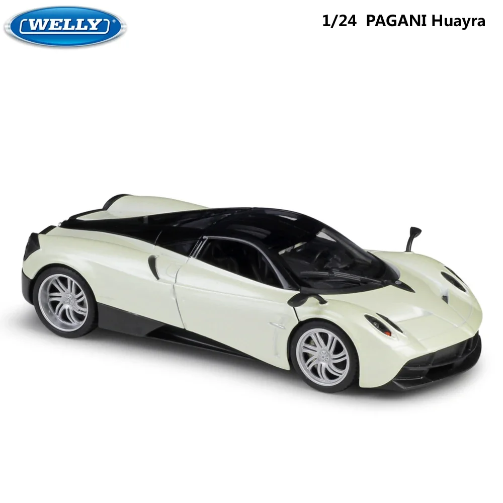 WELLY Alloy Model Car 1:24 Scale PAGANI HUAYRA Diecast Car Simulator Classic Sports Car Metal Toy Car For Kids Gift Collection
WELLY Alloy Model Car 1:24 Scale PAGANI HUAYRA Diecast Car Simulator Classic Sports Car Metal Toy Car For Kids Gift Collection