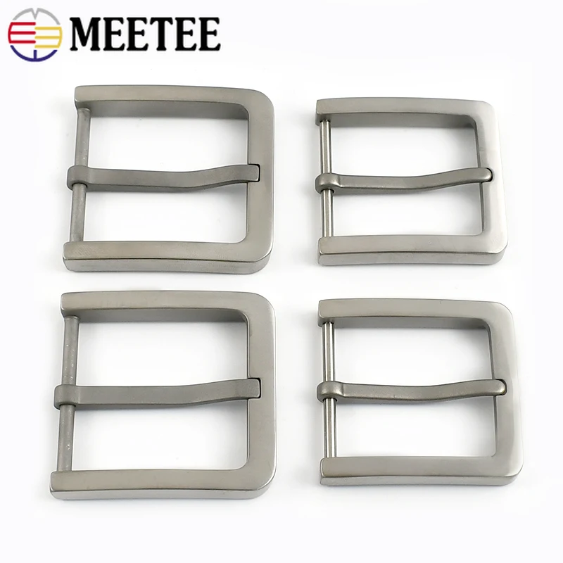 Meetee 35/38/40mm Men Solid Titanium Alloy Pin Belt Buckle Waistband Jeans Leather Adjuster Head Belts DIY Hardware Accessories
Meetee 35/38/40mm Men Solid Titanium Alloy Pin Belt Buckle Waistband Jeans Leather Adjuster Head Belts DIY Hardware Accessories