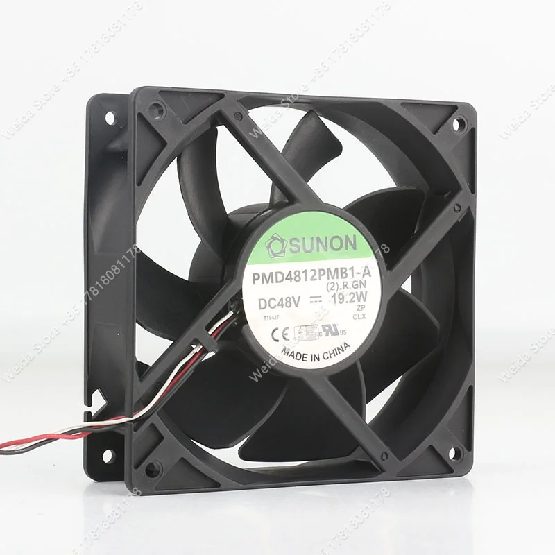 Cooling fan Original Sunon 5V 12V 24V DC 48V 19.2W AC EC 12038 120X120X38MM 12CM double ball converter PMD4812PMB1-A 2.R.GN
Cooling fan Original Sunon 5V 12V 24V DC 48V 19.2W AC EC 12038 120X120X38MM 12CM double ball converter PMD4812PMB1-A 2.R.GN