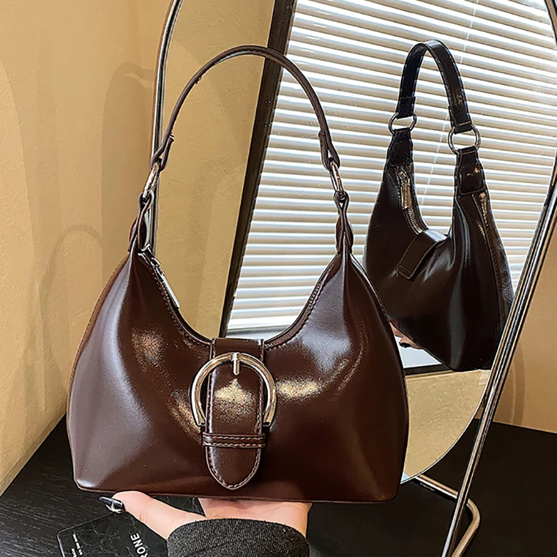 Women's Underarm Bag 2026 New High-End Sensation Niche Design PU Handbag Single Shoulder Handbag Casual Women's Handbag
Women's Underarm Bag 2026 New High-End Sensation Niche Design PU Handbag Single Shoulder Handbag Casual Women's Handbag