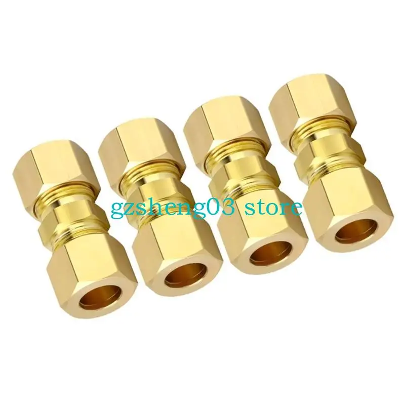 U75C Brass Compression Tube Fittings 1/4inch Od For Household Plumbing Water Systems
U75C Brass Compression Tube Fittings 1/4inch Od For Household Plumbing Water Systems