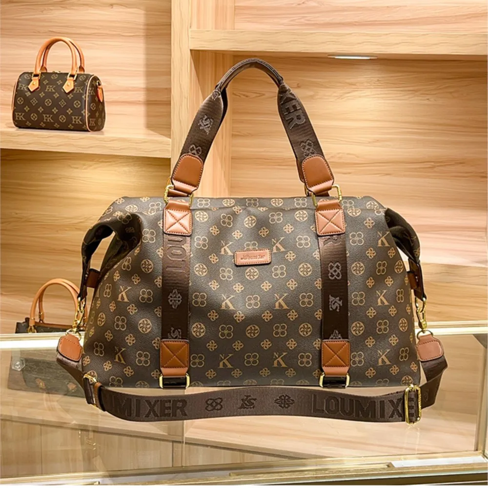 Handheld travel women's bag, large capacity business travel luggage bag, crossbody bag, 2025 autumn new model
Handheld travel women's bag, large capacity business travel luggage bag, crossbody bag, 2025 autumn new model