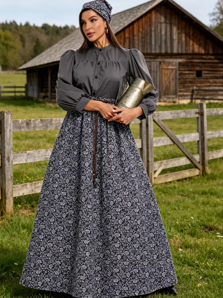Traditional Oktoberfest Munich Maid Costume for Women Adult Cosplay Floral Skirt Set Manor Farm Girl Palace Attendant Outfit
Traditional Oktoberfest Munich Maid Costume for Women Adult Cosplay Floral Skirt Set Manor Farm Girl Palace Attendant Outfit