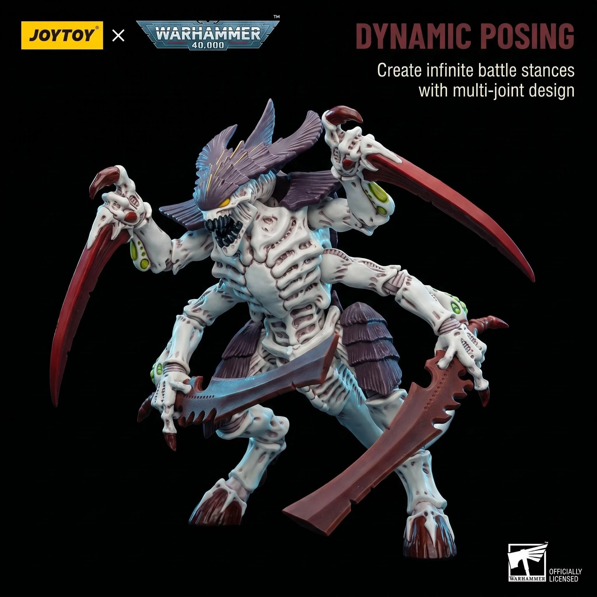 JOYTOY Warhammer 40K Fully Jointed 1/18 Scale Action Figure Rich Accessories Premium Collectible Holiday Gift for Tabletop
JOYTOY Warhammer 40K Fully Jointed 1/18 Scale Action Figure Rich Accessories Premium Collectible Holiday Gift for Tabletop