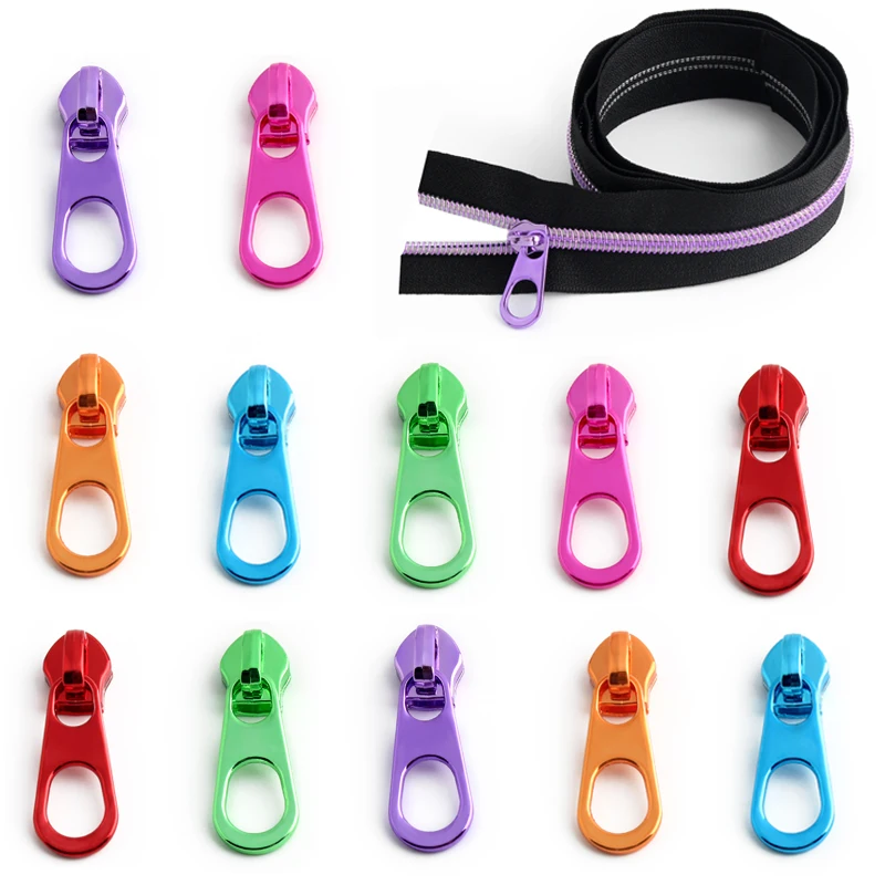 6/10PCS Metal versatile simple pull slider bag clothes shoes detachable sewing zipper head DIY luggage making supplies
6/10PCS Metal versatile simple pull slider bag clothes shoes detachable sewing zipper head DIY luggage making supplies