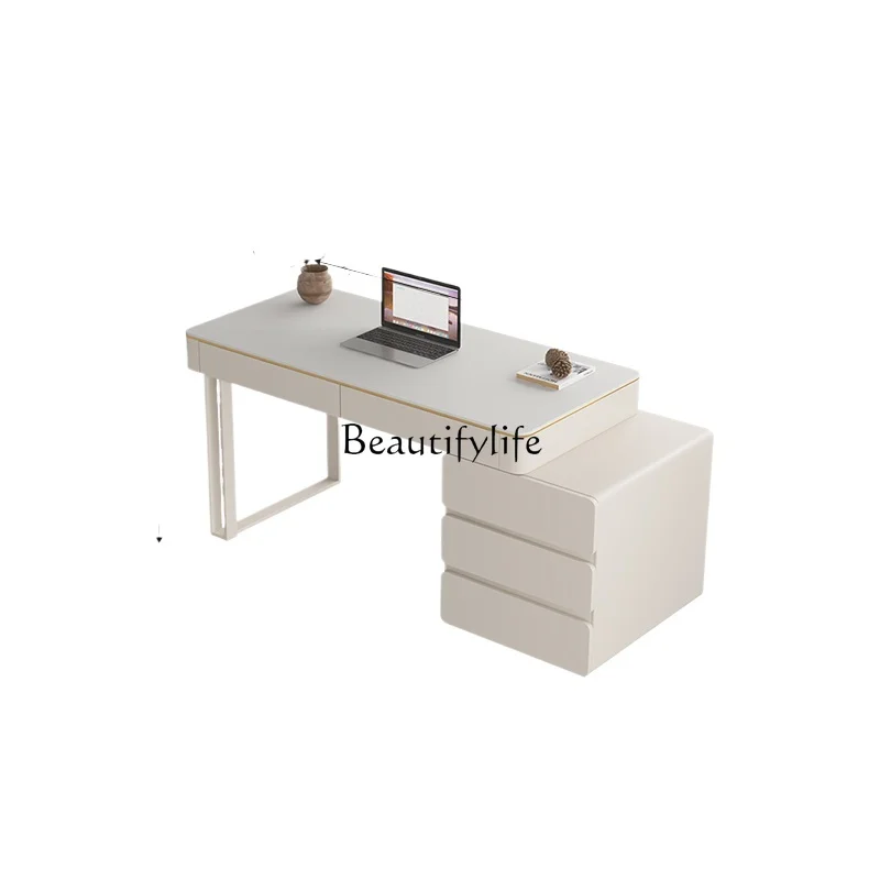 Cream Style Rock Slab Desk Light Luxury Modern Household Minimalist Office Computer Desk
Cream Style Rock Slab Desk Light Luxury Modern Household Minimalist Office Computer Desk