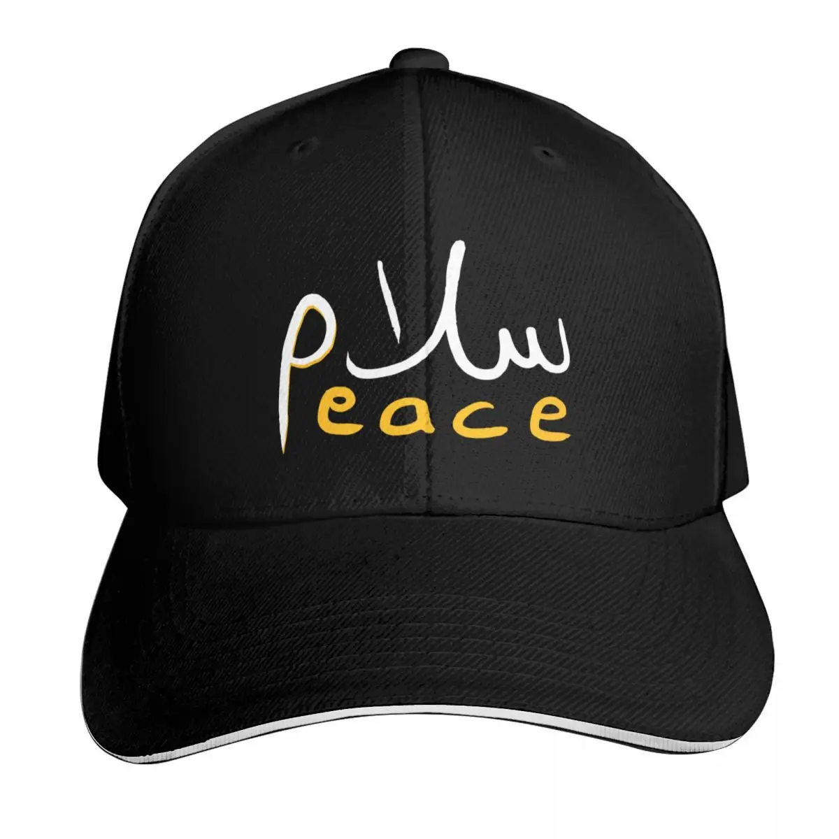 Salam Peace Arabic Calligraphy Baseball Cap luxury caps hard hat Beach Outing beach hat Men Hats Women's
Salam Peace Arabic Calligraphy Baseball Cap luxury caps hard hat Beach Outing beach hat Men Hats Women's