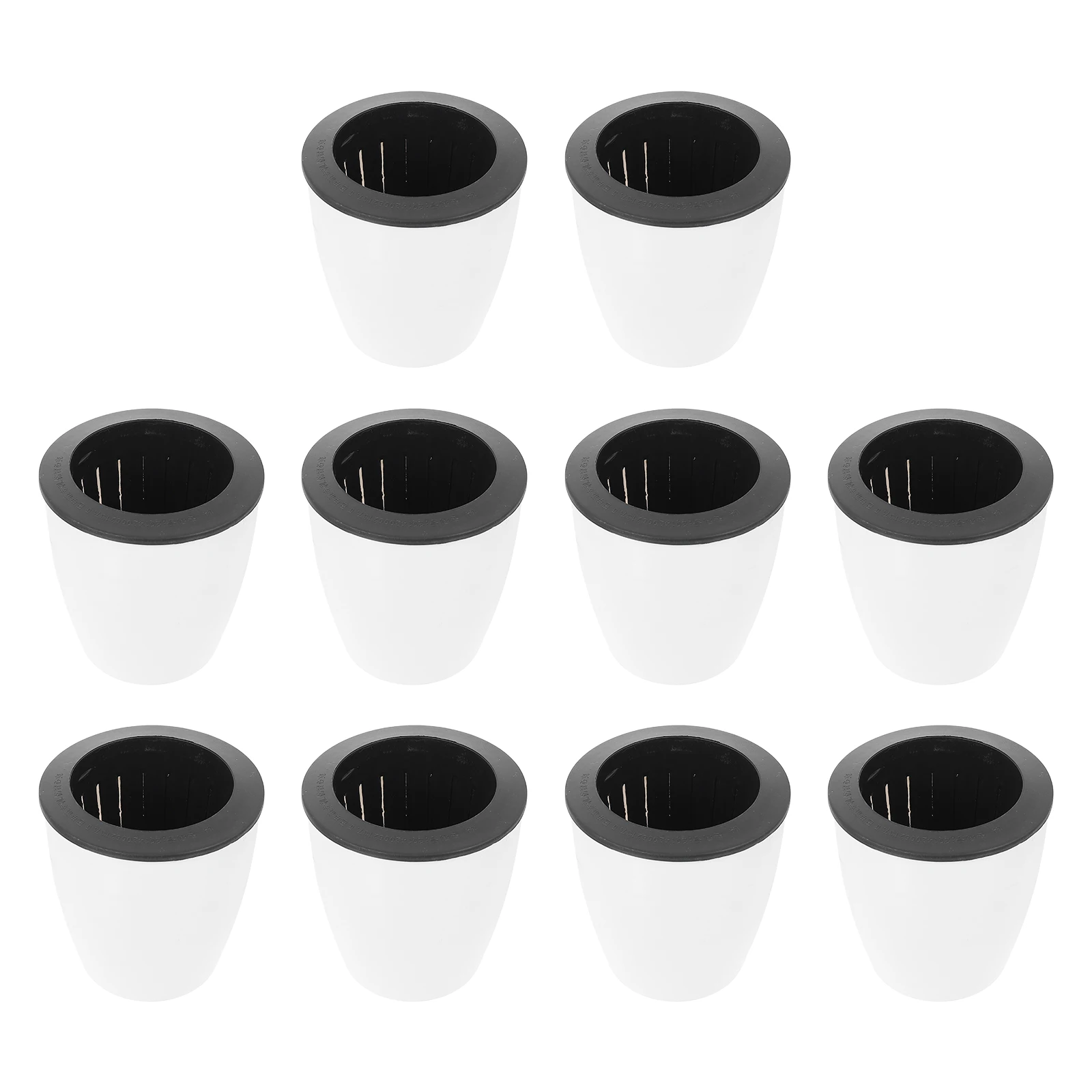 10 Pcs Automatic Water Absorption Planter Hydroponic Flowerpot 12cmx13cmx9cm Self Watering Plant Container
10 Pcs Automatic Water Absorption Planter Hydroponic Flowerpot 12cmx13cmx9cm Self Watering Plant Container