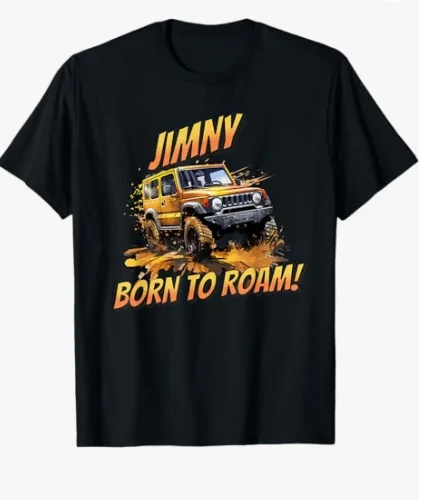 Jimny 4X4 Off-road Vehicle T-shirt, Summer Outdoor Extreme Sports Men's and Women's Pure Cotton Short-sleeved Shirt
Jimny 4X4 Off-road Vehicle T-shirt, Summer Outdoor Extreme Sports Men's and Women's Pure Cotton Short-sleeved Shirt