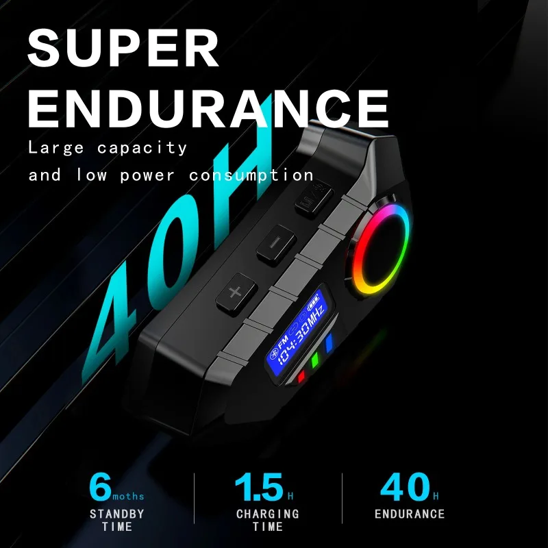Wireless Bluetooth 5.4 Helmet Headset Hands-Free Call Motorcycle Earphone Waterproof MP3 Music Player Speaker Kit for Moto
Wireless Bluetooth 5.4 Helmet Headset Hands-Free Call Motorcycle Earphone Waterproof MP3 Music Player Speaker Kit for Moto