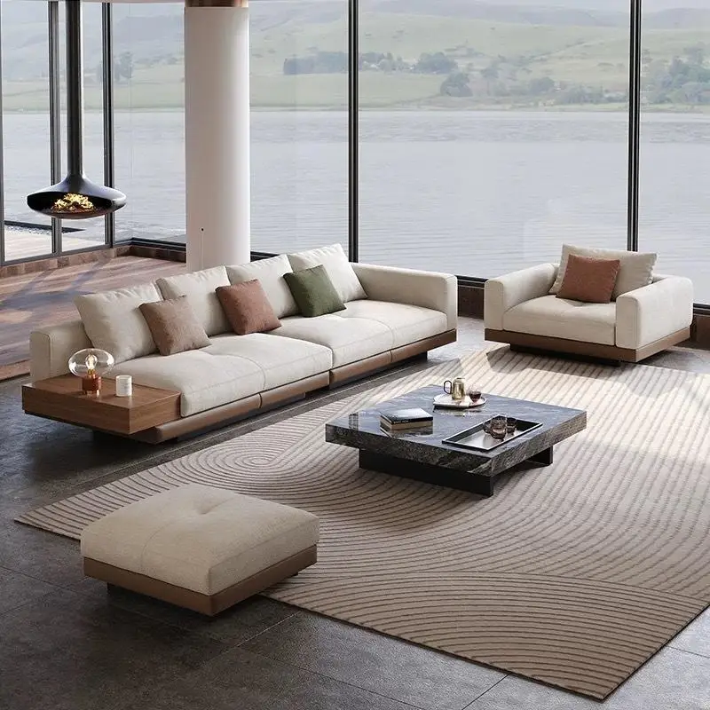 #Italian Mid- Modern Genuine Leather Modular Sectional Sofa Set Stainless Steel Legs Minimalist Design for Villa Living
#Italian Mid- Modern Genuine Leather Modular Sectional Sofa Set Stainless Steel Legs Minimalist Design for Villa Living