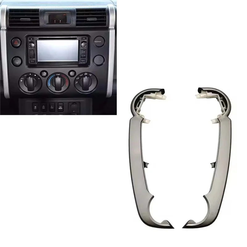 Air Conditioner Outlet Trim Strip 1 Pair For Toyota FJ Cruiser 2007-2023 Dash Radio Frame 55012-35010 55011-35010
Air Conditioner Outlet Trim Strip 1 Pair For Toyota FJ Cruiser 2007-2023 Dash Radio Frame 55012-35010 55011-35010
