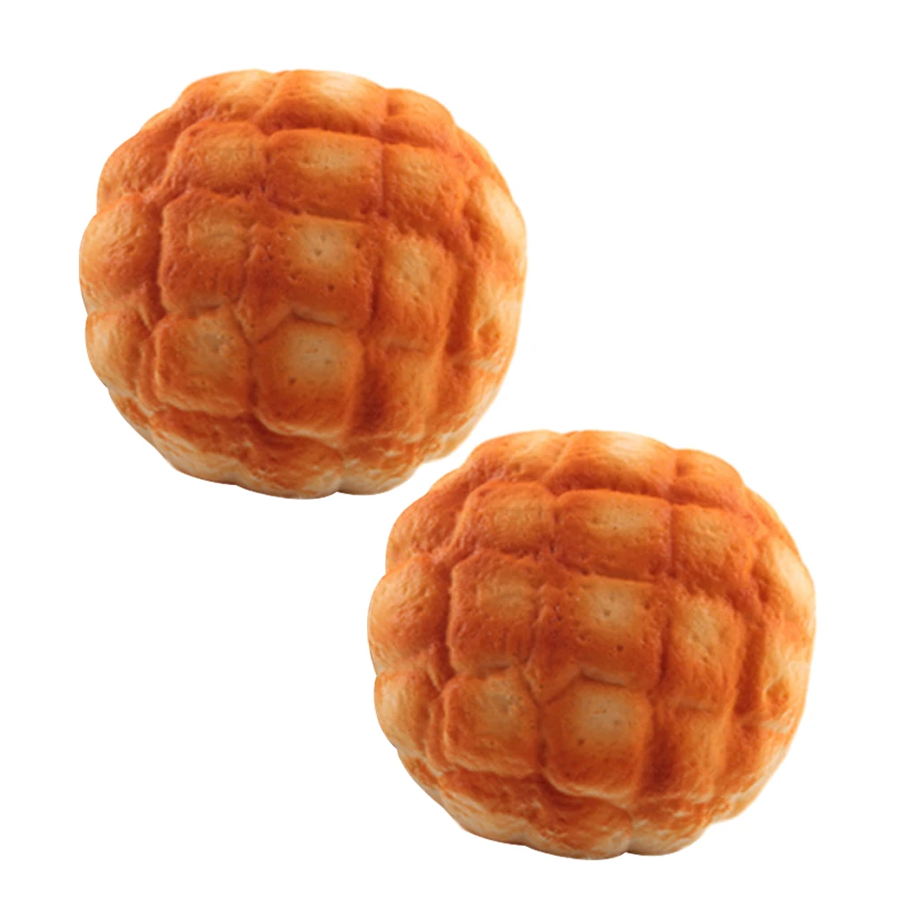 2 Pcs Slow Rebound Bread Artificial Pineapple Models PU Simulation Realistic Decorations Fake Food Props Home Store Photography
2 Pcs Slow Rebound Bread Artificial Pineapple Models PU Simulation Realistic Decorations Fake Food Props Home Store Photography