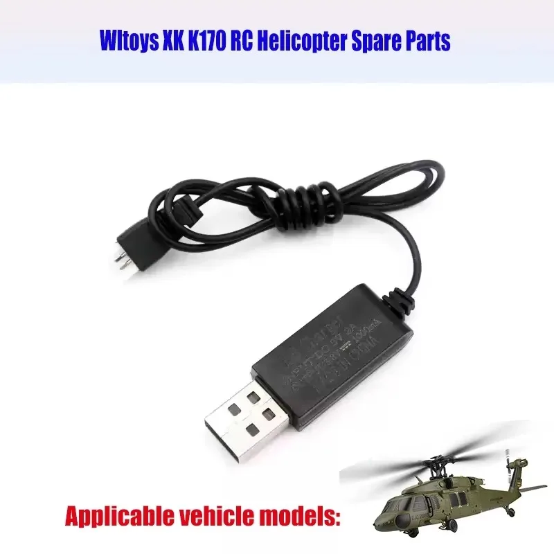 Wltoys Xk K170 UH-60L Оригинальные запасные части для радиоуправляемого вертолета K170-0024 Зарядное устройство подходит для K170
Wltoys Xk K170 UH-60L Оригинальные запасные части для радиоуправляемого вертолета K170-0024 Зарядное устройство подходит для K170