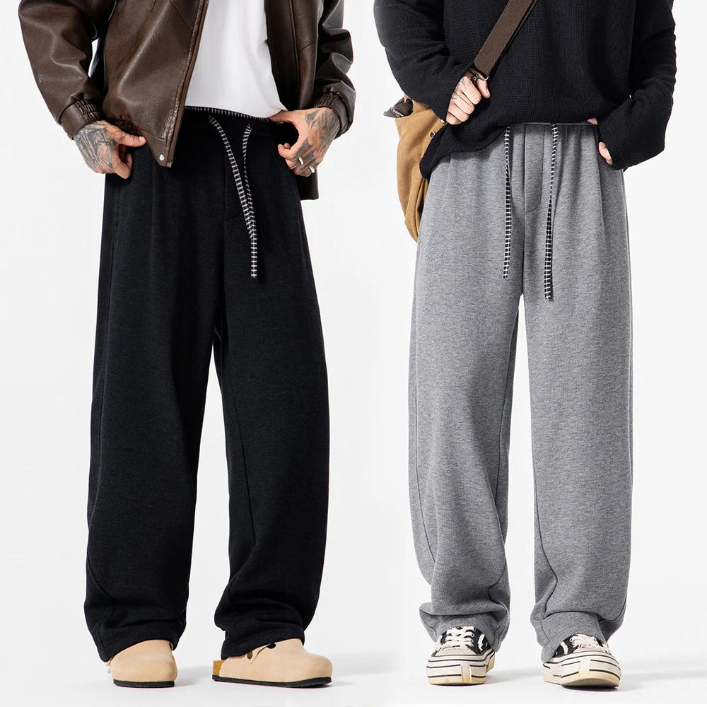 Men Women Autumn Winter Streetwear Fashion Casual Warm Sport Baggy Pants Unisex Loose Sweatpants Couple Trousers
Men Women Autumn Winter Streetwear Fashion Casual Warm Sport Baggy Pants Unisex Loose Sweatpants Couple Trousers