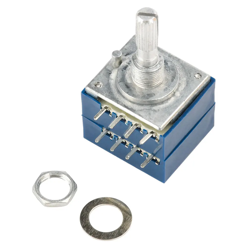 50K 100K Rotary Potentiometer LOG ALPS RH2702 Audio Volume Control Pot Stereo With Loudness Rotary Switch 8 Pin
50K 100K Rotary Potentiometer LOG ALPS RH2702 Audio Volume Control Pot Stereo With Loudness Rotary Switch 8 Pin