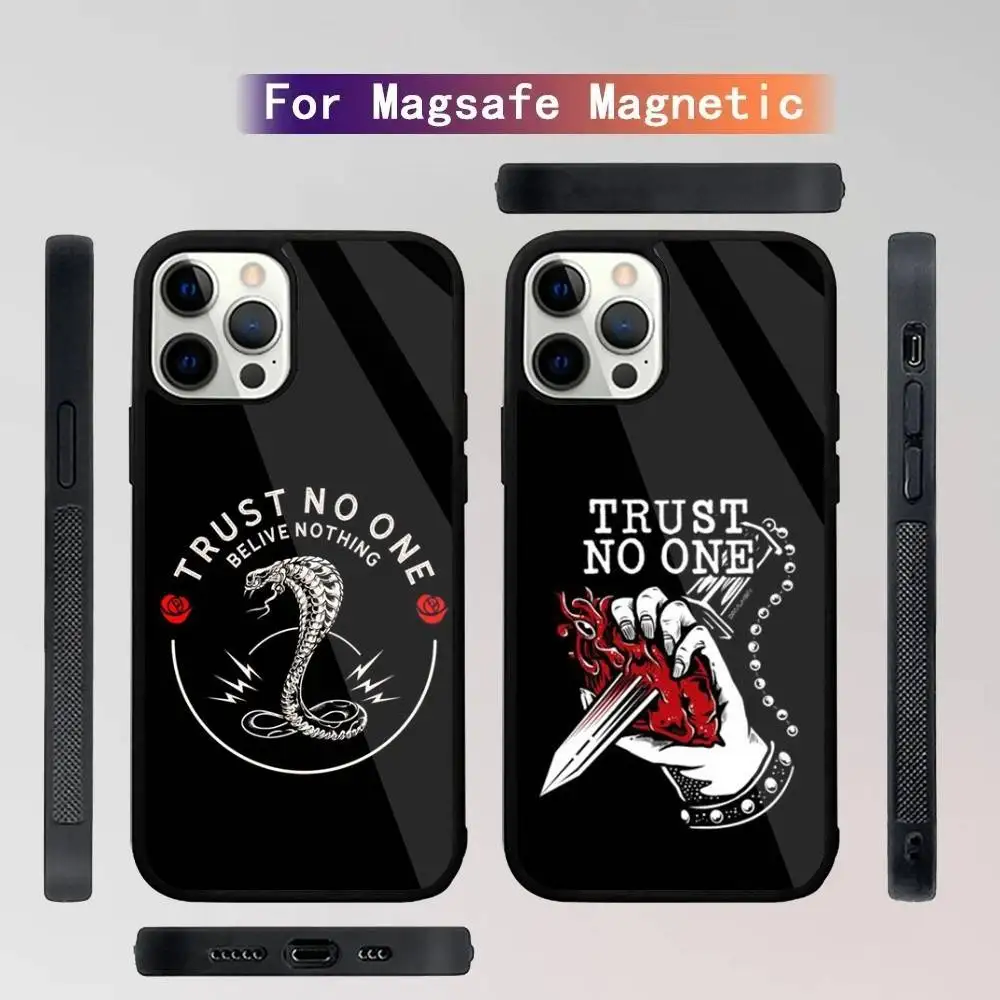 T-Trust no one Phone Case For iPhone 16,15,14,13,12,11,Plus,Pro,Max Mini Magsafe Magnetic Wireless Charging
T-Trust no one Phone Case For iPhone 16,15,14,13,12,11,Plus,Pro,Max Mini Magsafe Magnetic Wireless Charging