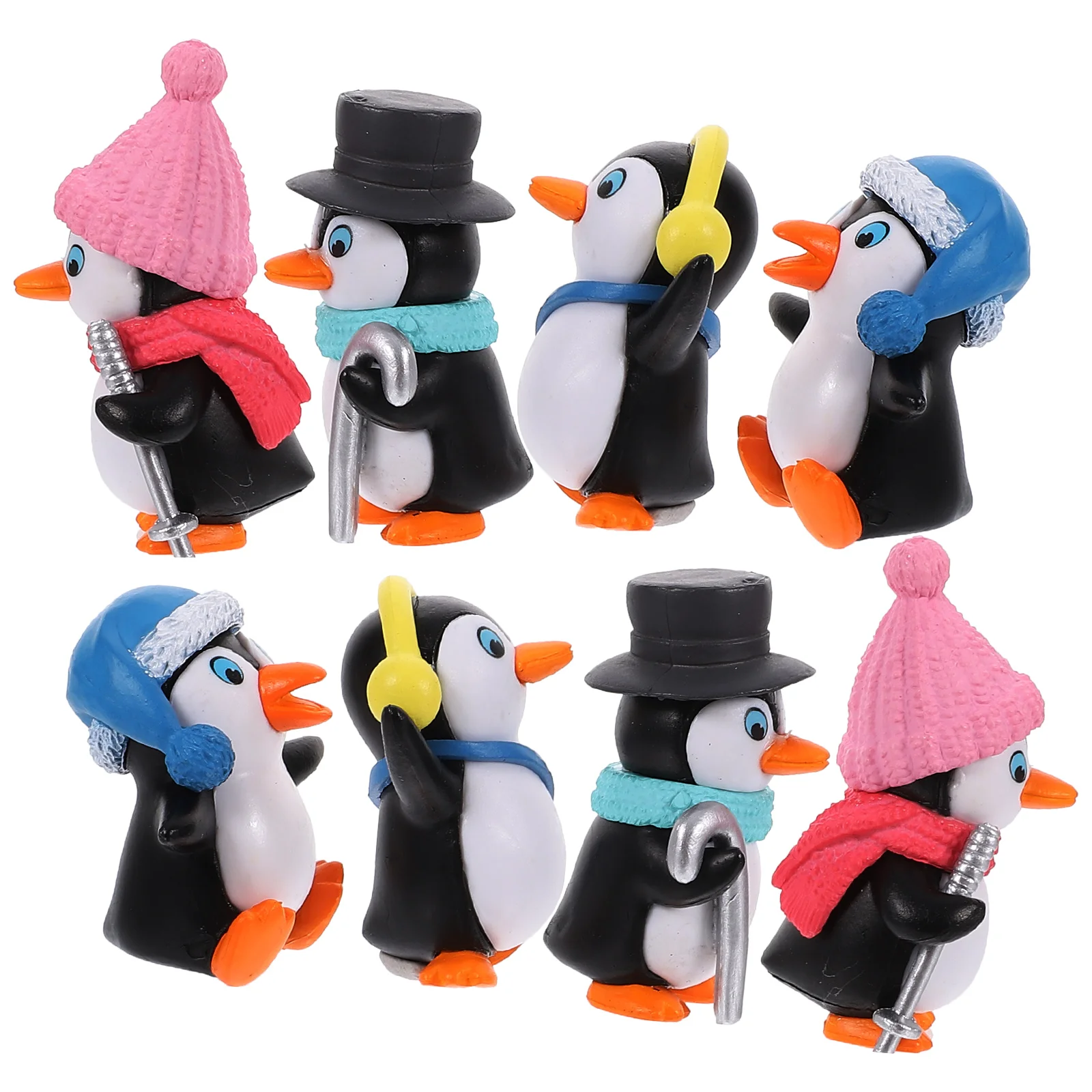 8 Pcs Winter Animals Party Favor Snow Globe Accessories Mini Penguin Pendant Toy Fish Tank Christmas Decorations
8 Pcs Winter Animals Party Favor Snow Globe Accessories Mini Penguin Pendant Toy Fish Tank Christmas Decorations
