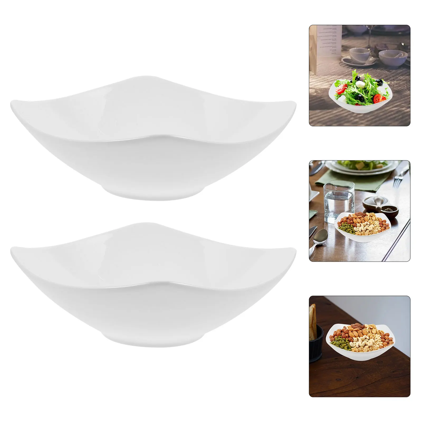 2pcs Snack Bowl Ceramic Food Serving Dish Decorative Tray Fruit Storage Bowl Household Dessert Plate Dry Nut Container
2pcs Snack Bowl Ceramic Food Serving Dish Decorative Tray Fruit Storage Bowl Household Dessert Plate Dry Nut Container