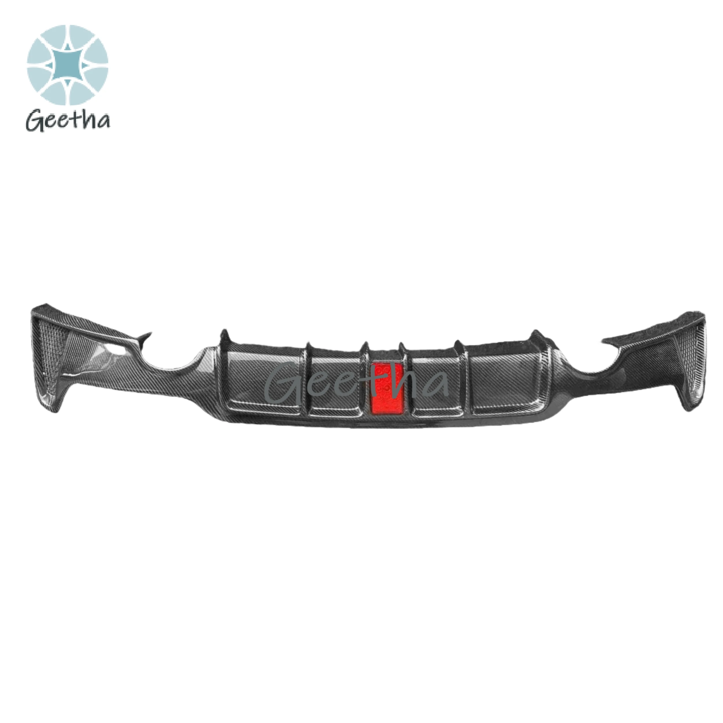 New Design for BMW 4 Series F32 F33 F36 Upgrade Premium Real Carbon Fiber Rear Bumper Lip MP Style NEW Rear Lip With LED Light 
New Design for BMW 4 Series F32 F33 F36 Upgrade Premium Real Carbon Fiber Rear Bumper Lip MP Style NEW Rear Lip With LED Light