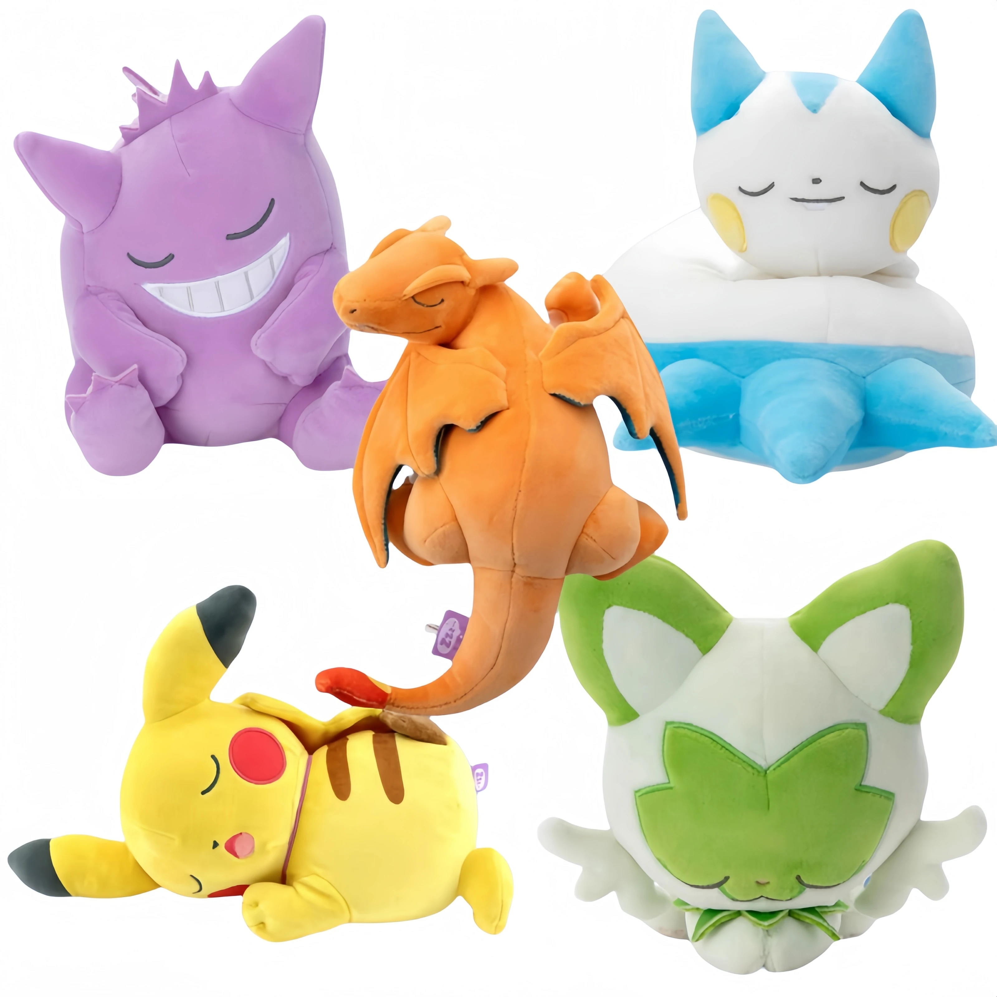 Pokemon Gengar Peluche Pikachu Sleeping Series Plush Sprigatito Pachirisu Stuffed Doll Charizard Anime Toys Hobbies Xmas Gifts
Pokemon Gengar Peluche Pikachu Sleeping Series Plush Sprigatito Pachirisu Stuffed Doll Charizard Anime Toys Hobbies Xmas Gifts