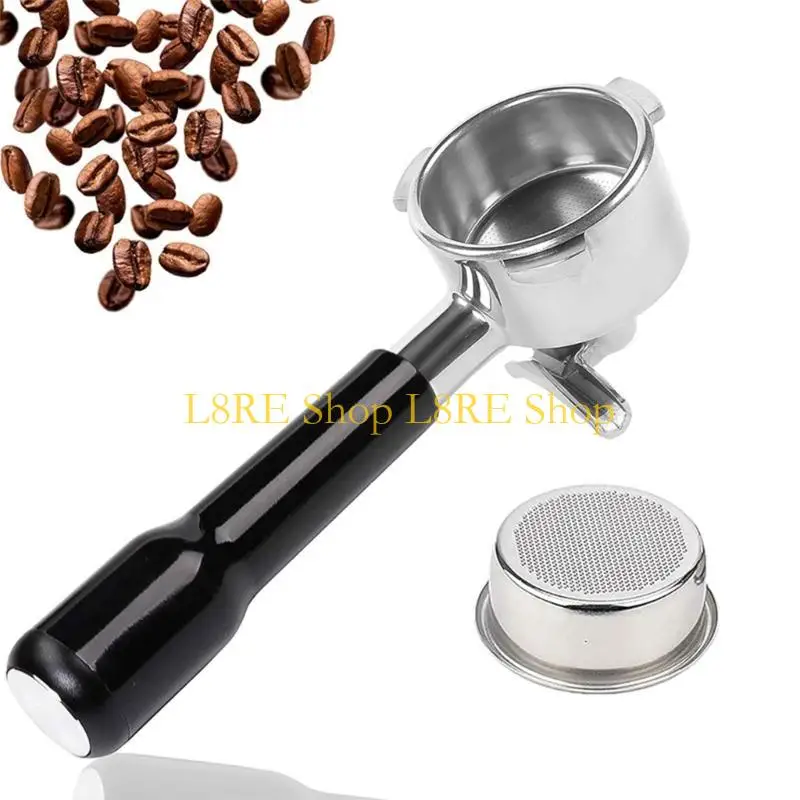 L8RE 54mm Coffee Portafilter Coffee Bottomless Portafilter Double Spouts Coffee Machine Handle Coffee Machine Replacement
L8RE 54mm Coffee Portafilter Coffee Bottomless Portafilter Double Spouts Coffee Machine Handle Coffee Machine Replacement