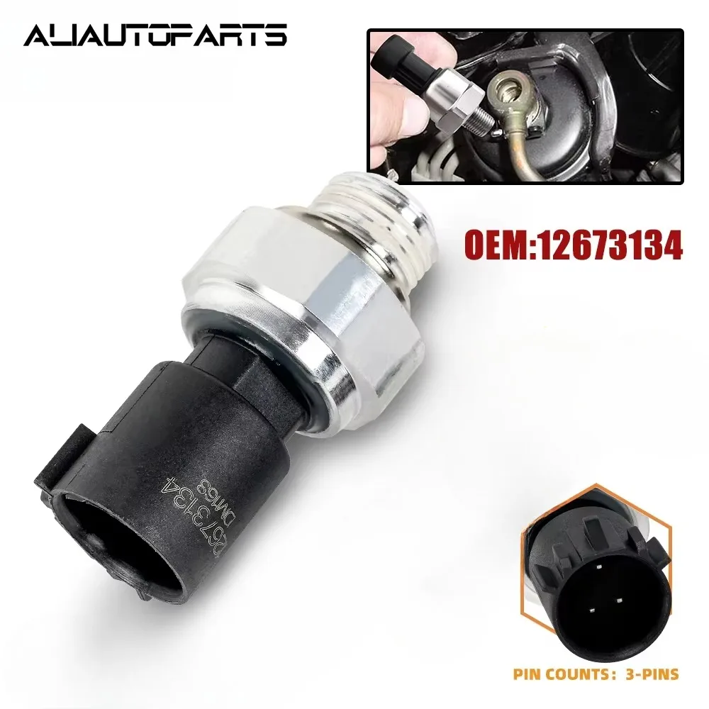 12673134 Engine Oil Pressure Sensor Switch for 2009-2017 Chevrolet Cadillac Silverado GMC Hummer Pontiac 12621234
12673134 Engine Oil Pressure Sensor Switch for 2009-2017 Chevrolet Cadillac Silverado GMC Hummer Pontiac 12621234
