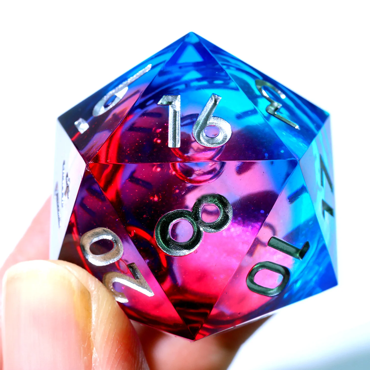 33MM Large D20,Red Blue Role Playing Table Game Polyhedral DND D20 Gift,RPG Dice Resin DND D20 Dice Set-Liquid 5
33MM Large D20,Red Blue Role Playing Table Game Polyhedral DND D20 Gift,RPG Dice Resin DND D20 Dice Set-Liquid 5