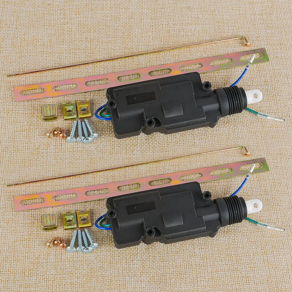 2 Sets Universal Heavy Duty Power Door Lock Actuator 2 Wire Fit For Most 12V Car Models
2 Sets Universal Heavy Duty Power Door Lock Actuator 2 Wire Fit For Most 12V Car Models