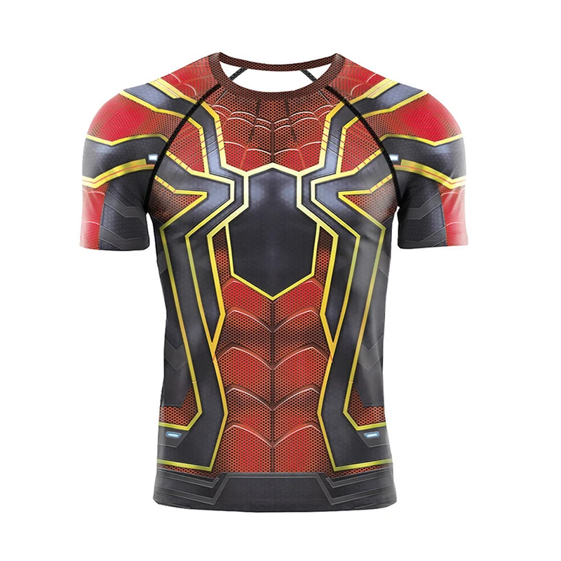 Iron Spiderman Cosplay T Shirt Superhero Cosplay Costume Fashion Tracksuit Party Tops Casual Men Sportswear Shirt T-Shirt
Iron Spiderman Cosplay T Shirt Superhero Cosplay Costume Fashion Tracksuit Party Tops Casual Men Sportswear Shirt T-Shirt
