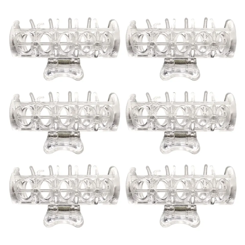 6pcs Hairdressing Salon Clips Portable Lightweight Salon Dyeing Cutting Travel Sectioning Tools Styling Accessories
6pcs Hairdressing Salon Clips Portable Lightweight Salon Dyeing Cutting Travel Sectioning Tools Styling Accessories