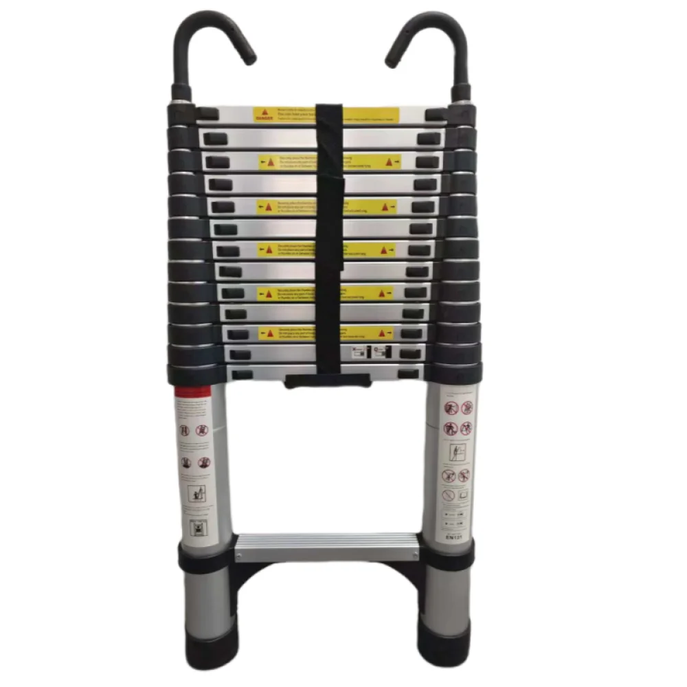 4.1-meter telescopic ladder, aluminum telescopic ladder, non slip feet, maximum capacity of 300 pounds, foldable ladder
4.1-meter telescopic ladder, aluminum telescopic ladder, non slip feet, maximum capacity of 300 pounds, foldable ladder