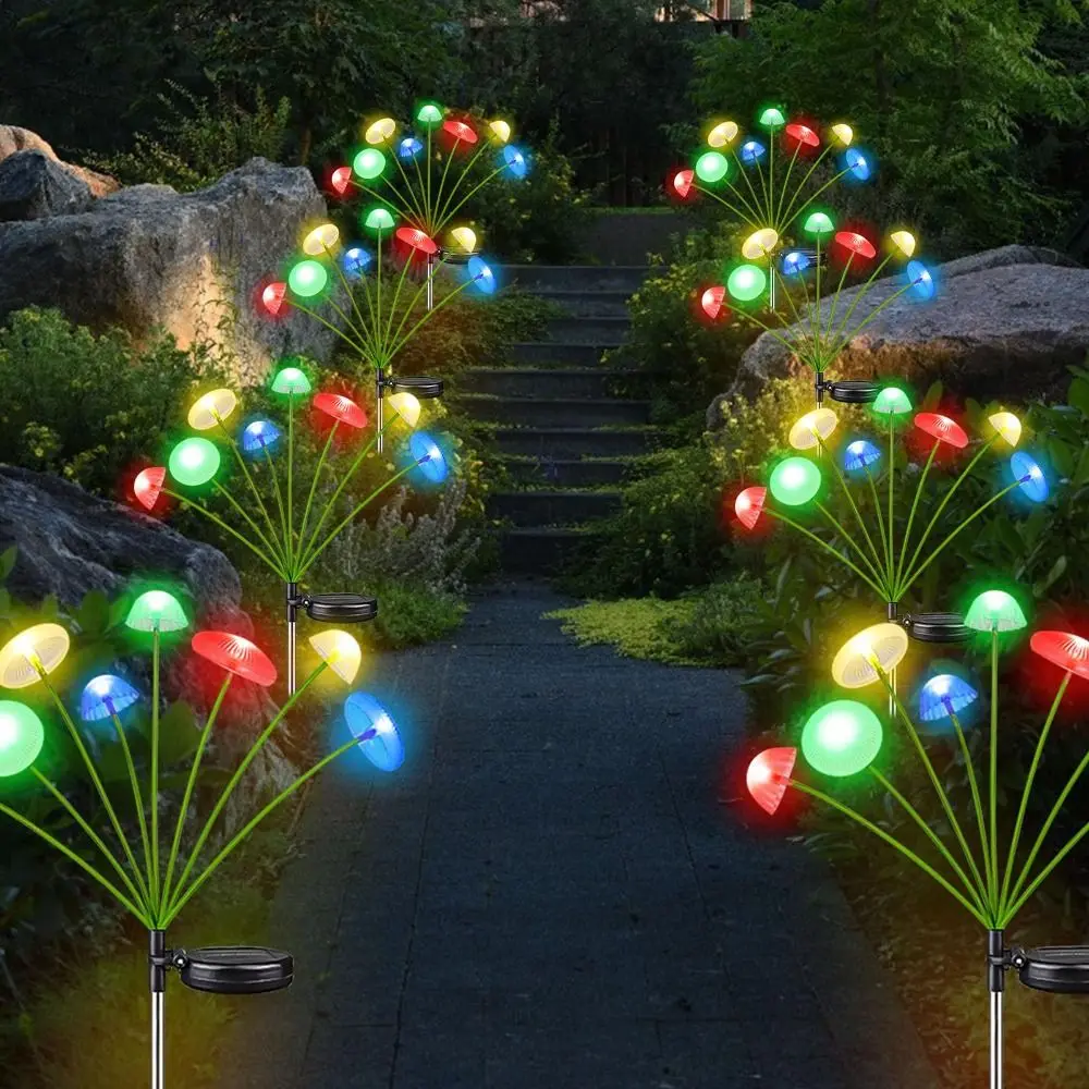 Silicone Material LED Solar Mushroom Lamp Solar Powered 10LED Light Source Outdoor Garden Light Jellyfish Mushroom
Silicone Material LED Solar Mushroom Lamp Solar Powered 10LED Light Source Outdoor Garden Light Jellyfish Mushroom